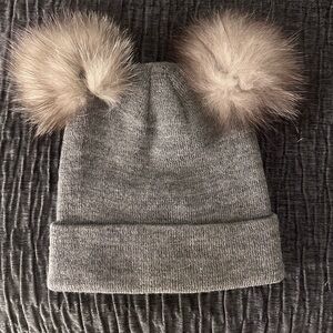 Mitchies Double Pom Winter Hat